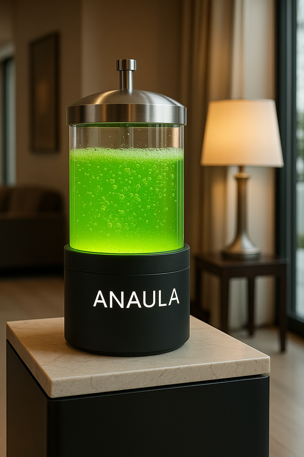 Anaula mini bioreactor for hotel suites